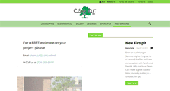 Desktop Screenshot of cleancutmi.com